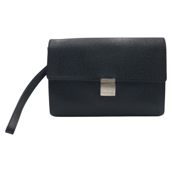 Louis Vuitton Selenga Taiga Clutch Bag - Picture 1 of 9